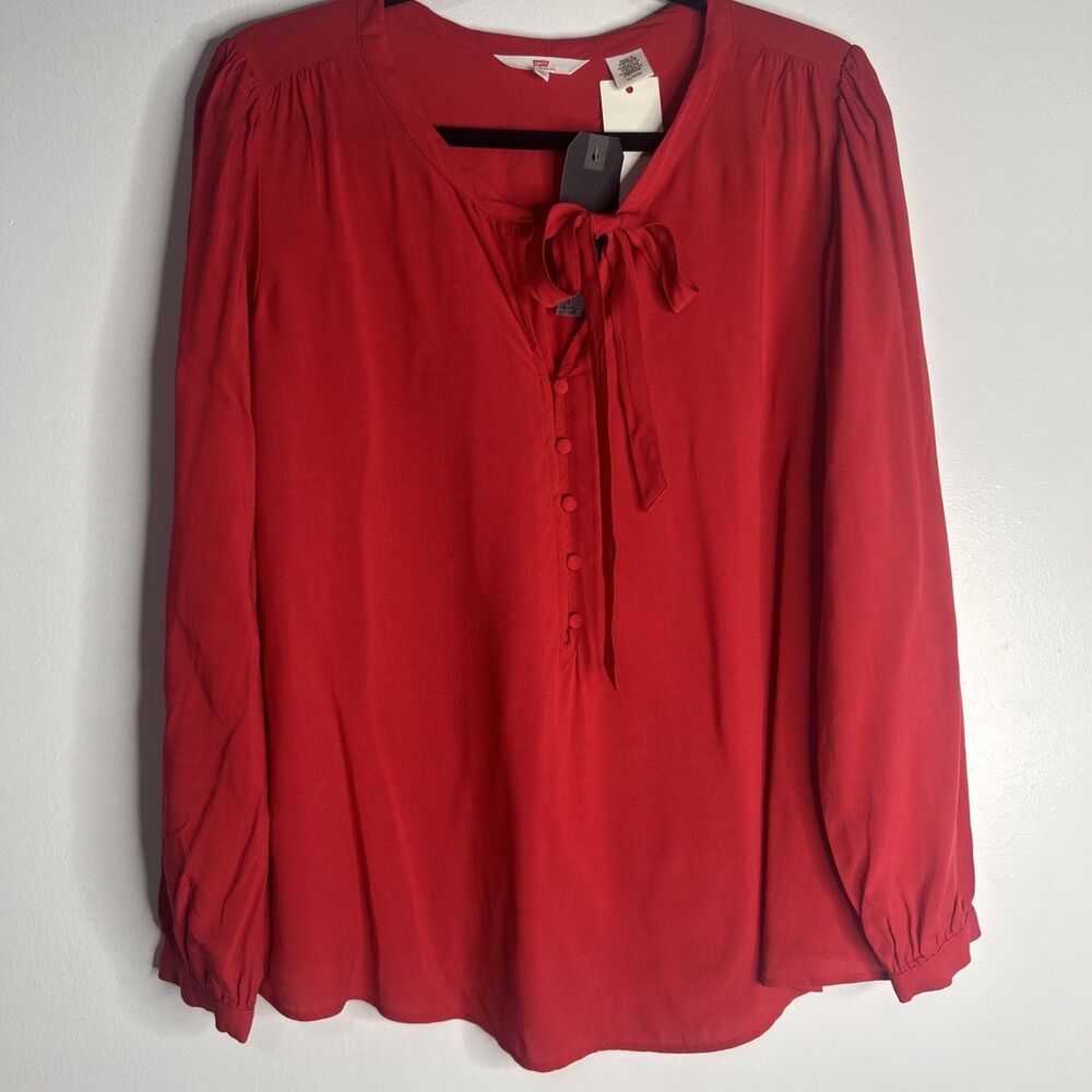 Levi’s Red Blouse